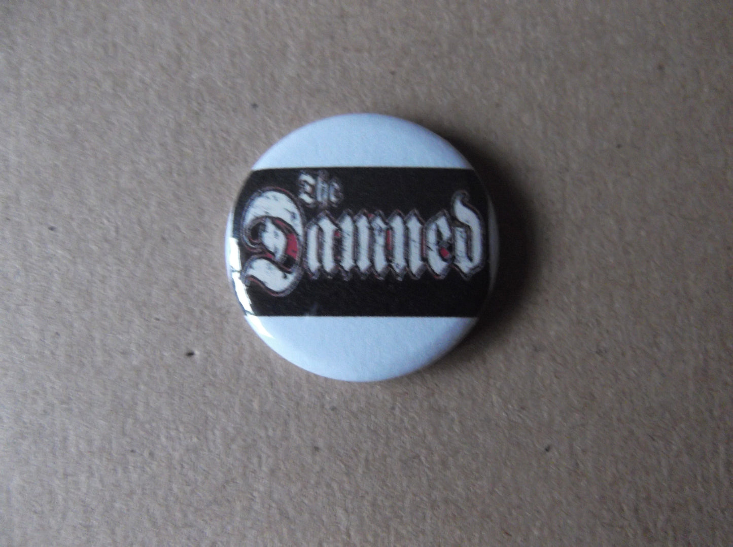 THE DAMNED punk badge ( Various designs - 50p each ) - Savage Amusement