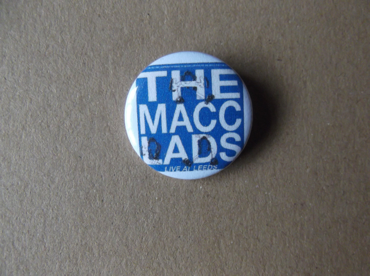 MACC LADS punk badge (VARIOUS DESIGNS - 50p each) - Savage Amusement