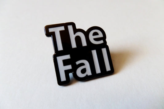 THE FALL  b&w post punk  METAL BADGE - Savage Amusement