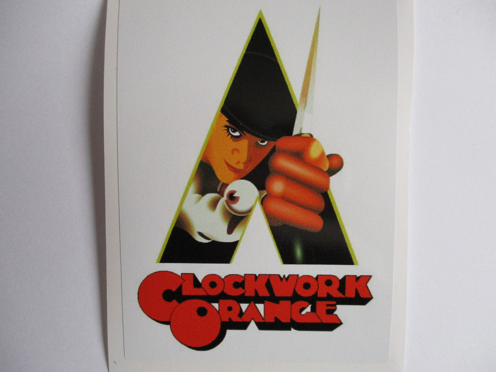 CLOCKWORK ORANGE dagger large OI! SKA PUNK VINYL STICKER – Savage Amusement