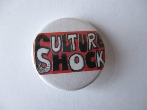 CULTURE SHOCK punk badge