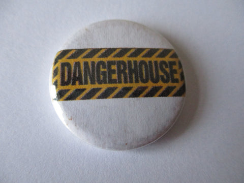 DANGERHOUSE rec punk badge