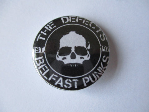 THE DEFECTS punk badge
