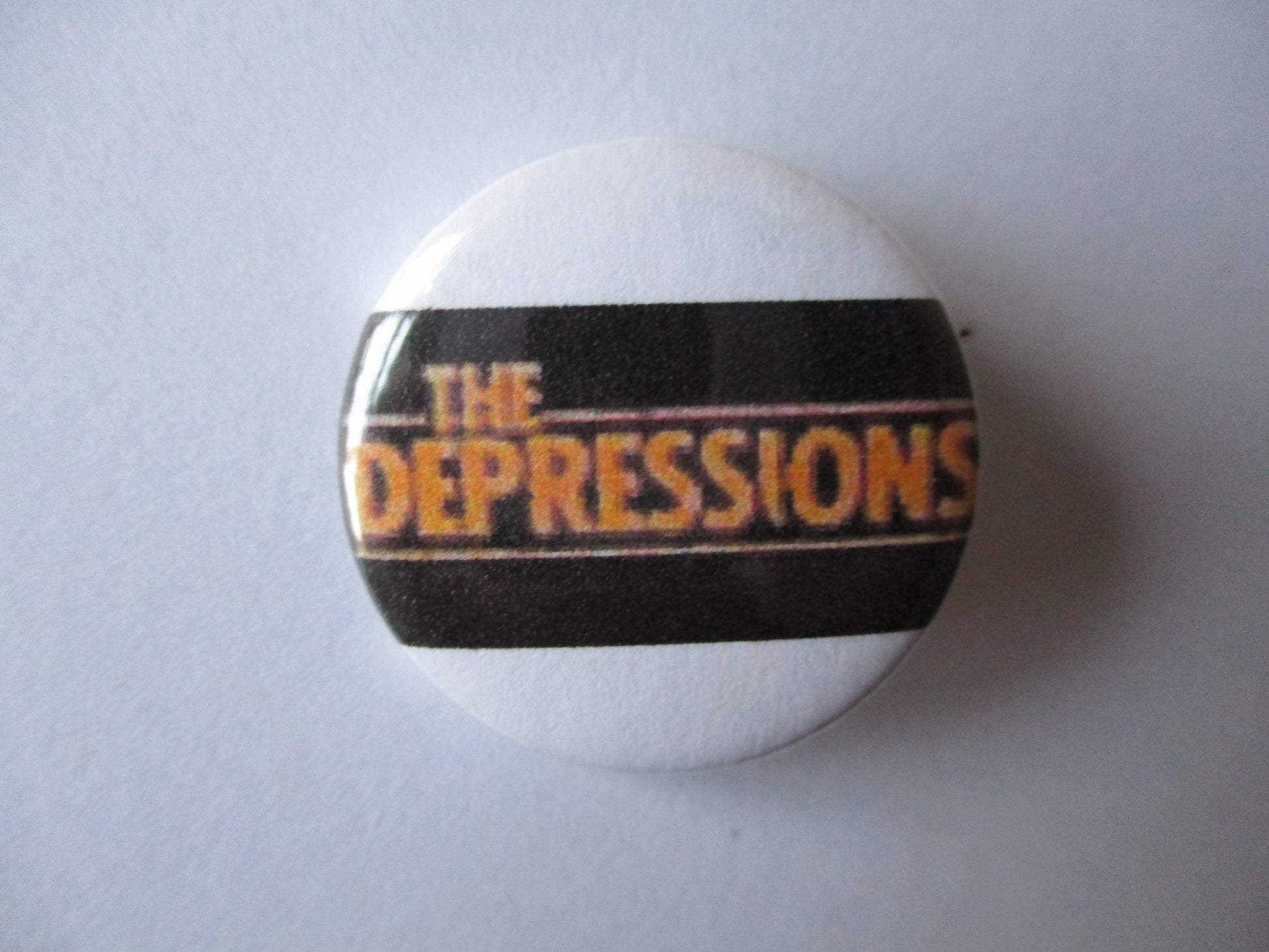 THE DEPRESSIONS punk badge - Savage Amusement
