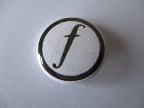 FACTORY RECS logo punk badge