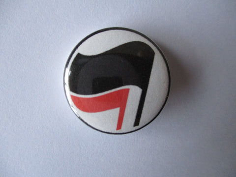 FLAG (anarchist socialist etc) punk badge