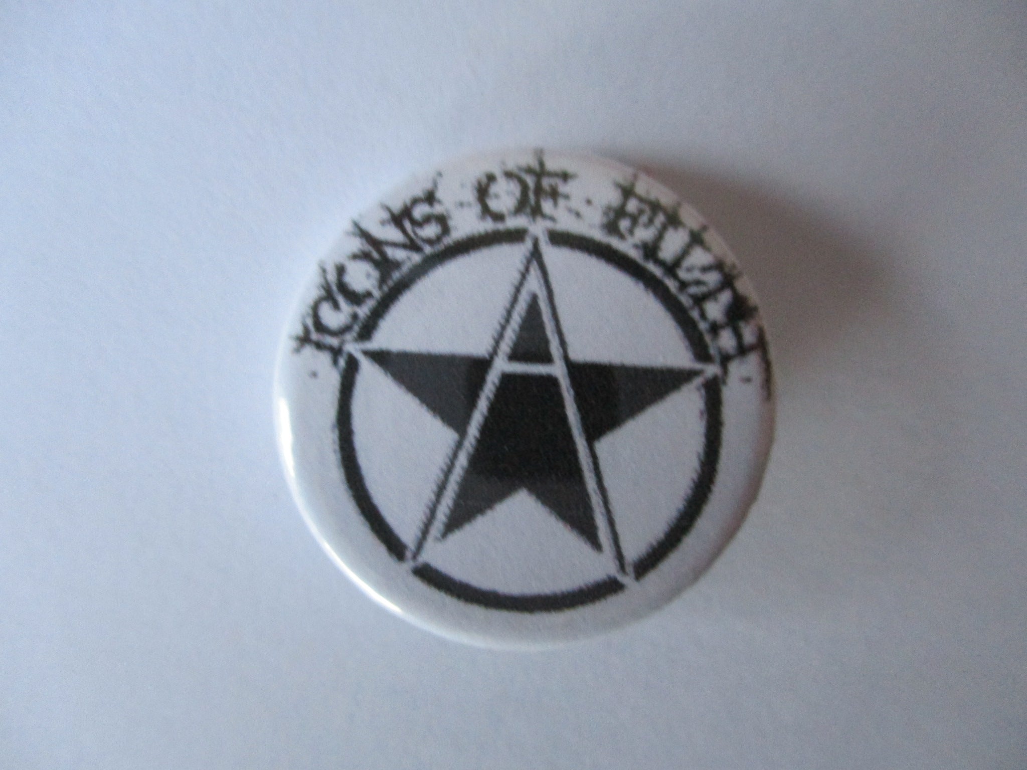 ICONS OF FILTH punk badge – Savage Amusement