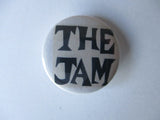 THE JAM mod punk badge (VARIOUS DESIGNS )
