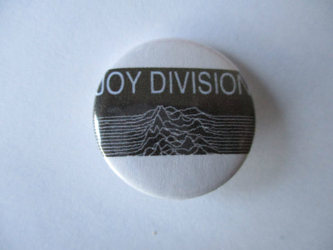 JOY DIVISION unknown pleasures punk badge