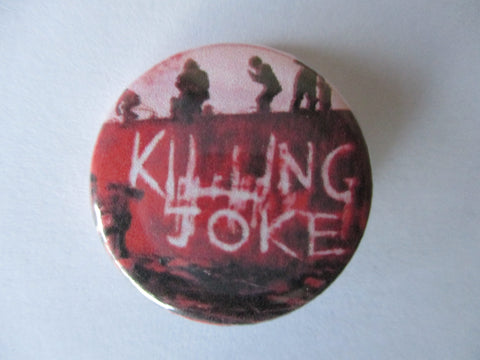 KILLING JOKE 1st LP style post punk badge