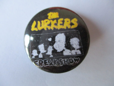 THE LURKERS punk badge