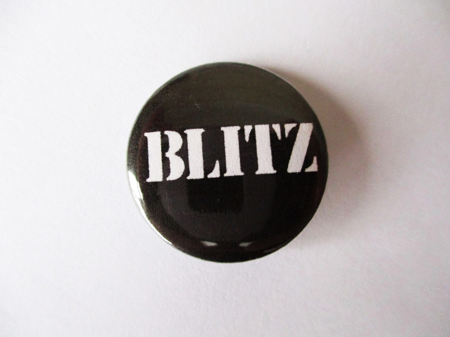 BLITZ punk badge (VARIOUS DESIGNS)
