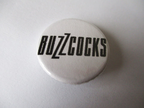 BUZZCOCKS punk badge (VARIOUS DESIGNS - 60p each)