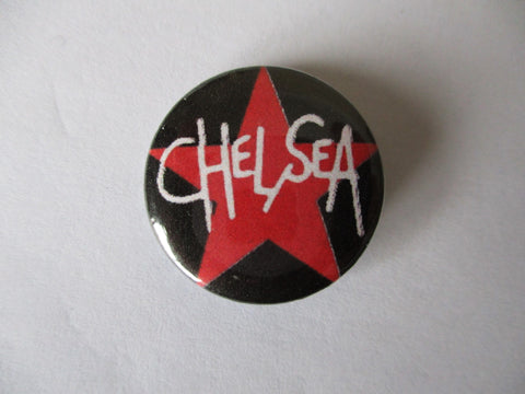 CHELSEA punk badge