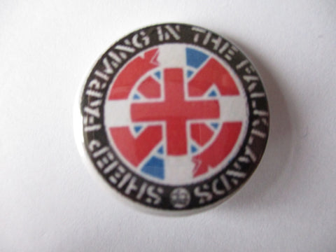 CRASS anarcho punk badge (VARIOUS DESIGNS )