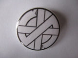 CRASS anarcho punk badge (VARIOUS DESIGNS - 60p each)
