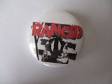 RANCID punk badge (VARIOUS DESIGNS - 60p each)