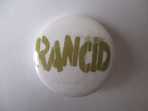 RANCID punk badge (VARIOUS DESIGNS - 60p each)