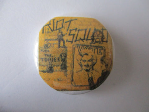 RIOT SQUAD punk badge