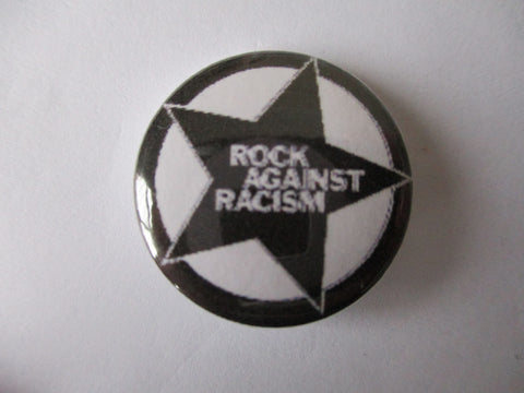 ROCK AGAINST RACISM punk badge (60p each)