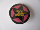 ROCK AGAINST RACISM punk badge (60p each)