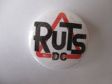RUTS DC punk badge VARIOUS DESIGNS - 60p each