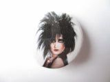 SIOUXSIE punk badge (VARIOUS DESIGNS - 60p each)