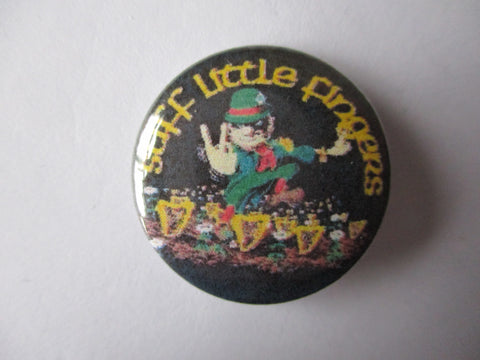 STIFF LITTLE FINGERS punk badge (VARIOUS DESIGNS)
