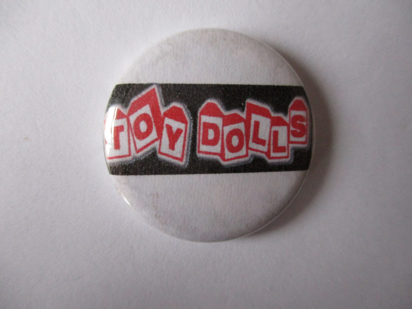 TOY DOLLS punk badge (VARIOUS DESIGNS)