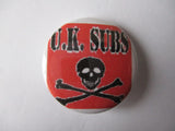 UK SUBS punk badge (various designs)