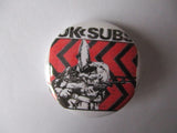 UK SUBS punk badge ( Various designs - 60p each )