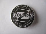 ZOUNDS punk badge VARIOUS DESIGNS 60p each