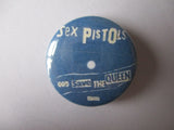 SEX PISTOLS punk badge ( Various designs - 60p each )
