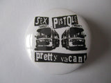 SEX PISTOLS punk badge ( Various designs - 60p each )
