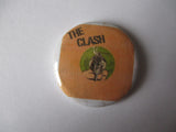 THE CLASH punk badge (VARIOUS OUT OF PRINT)