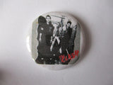THE CLASH punk badge (VARIOUS OUT OF PRINT)