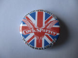 COCK SPARRER oi! punk badge (VARIOUS DESIGNS )