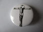 CRUCIFIED SKIN punk badge