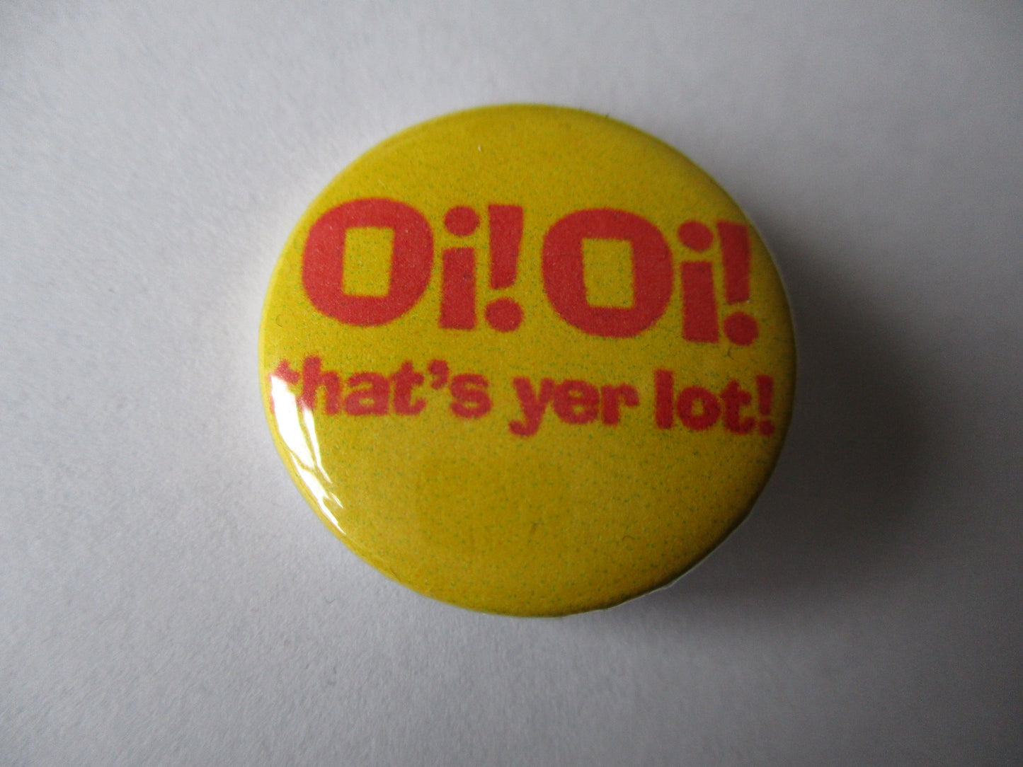 OI! SKINHEAD badge various designs