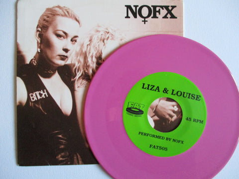 NOFX liza and louise 7" VG+ EX