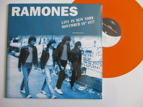 RAMONES live new york 1977 LP