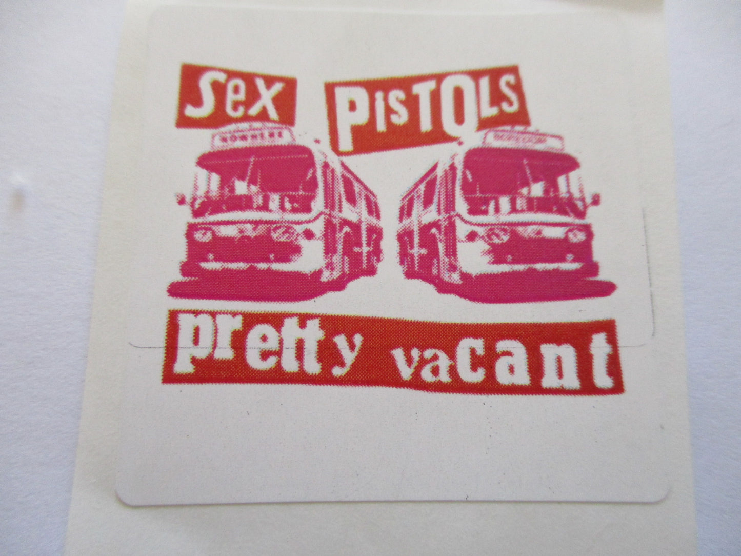 SEX PISTOLS small punk stickers (35p each)
