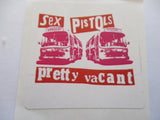 SEX PISTOLS small punk stickers (35p each)