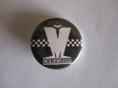 MADNESS ska badge (black)