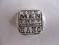 MEN THEY COULDN'T HANG folk punk badge