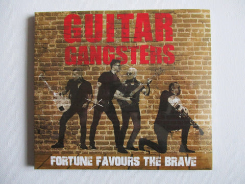 Guitar Gangsters glam punk ramones style fortune favours the brave