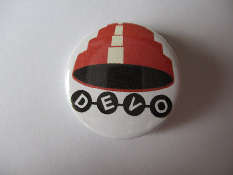 DEVO post punk badge (pot logo)