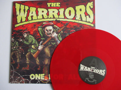 THE WARRIORS one for all LP ltd RED V