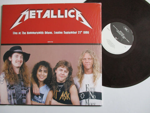 METALLICA live hammersmith odeon 1986 LP DARK RED - SALE!
