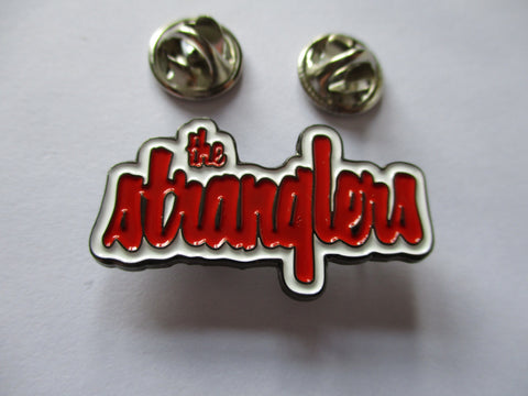 THE STRANGLERS logo PUNK METAL BADGE large 2 pin